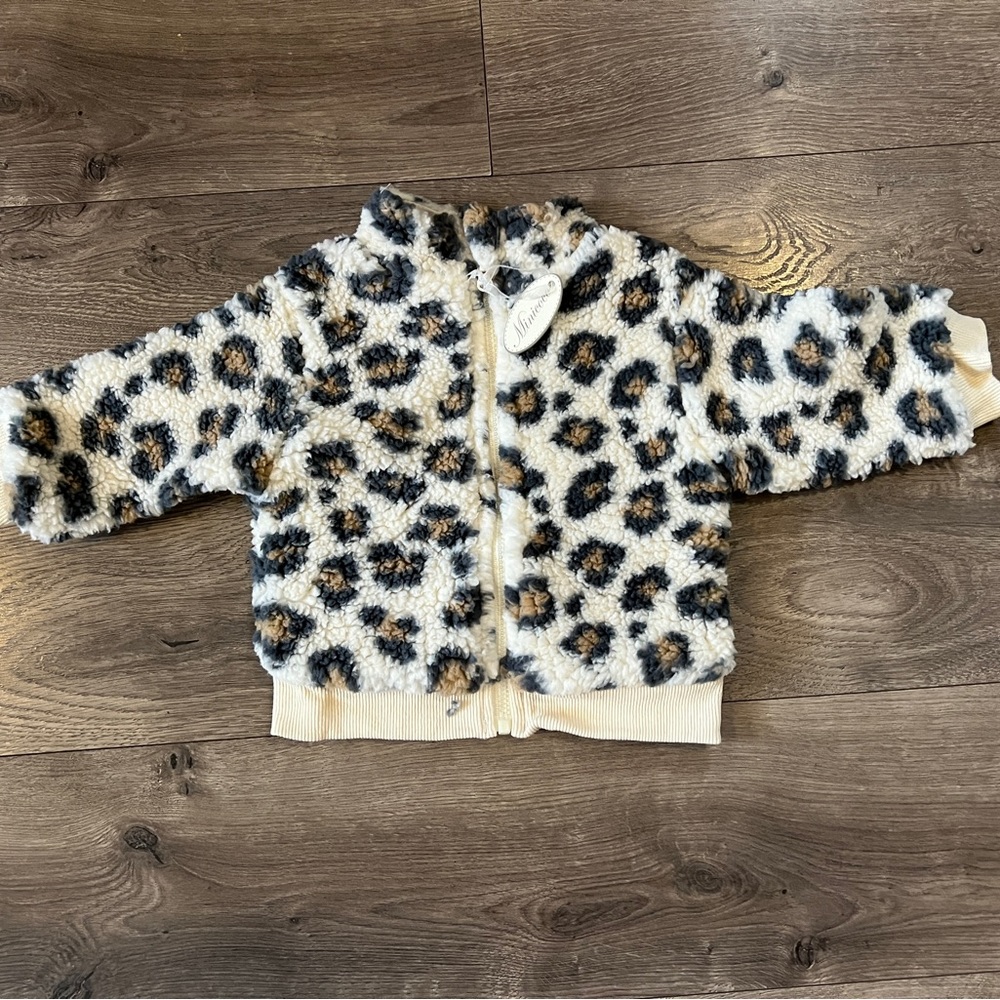 Minicoco Zip Up Jacket Size 6/9 Months New